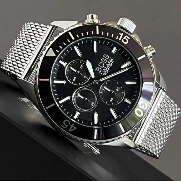 HB1513701 - Hugo Boss Men’s Ocean Edition Chronograph Watch - Picture 2 of 13